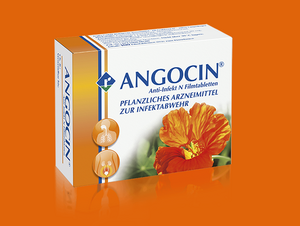ANGOCIN enthält Senföle aus Kapuzinerkresse und Meerrettich und wird bei Erkältungskrankheiten und Blasenentzündungen verwendet.